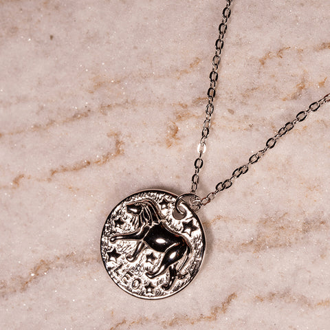 Starry Symbolism - Zodiac Constellations 925 Sterling Silver Necklace