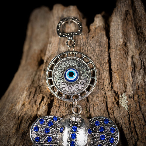 Protection and Luck Talisman - Evil Eye Lucky Elephant Home Blessings