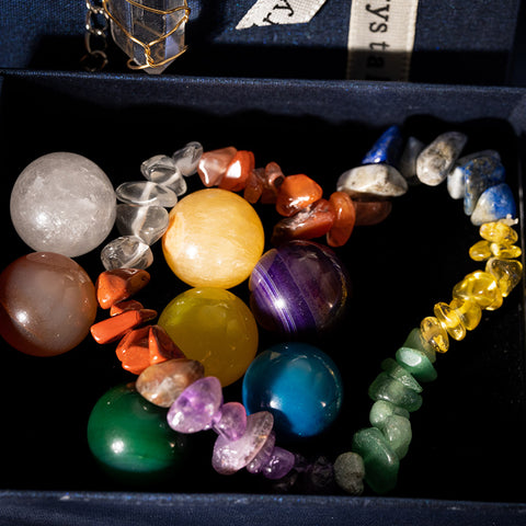 Chakra Harmony - Seven Chakras Multi Stones Gemstone Gift Box