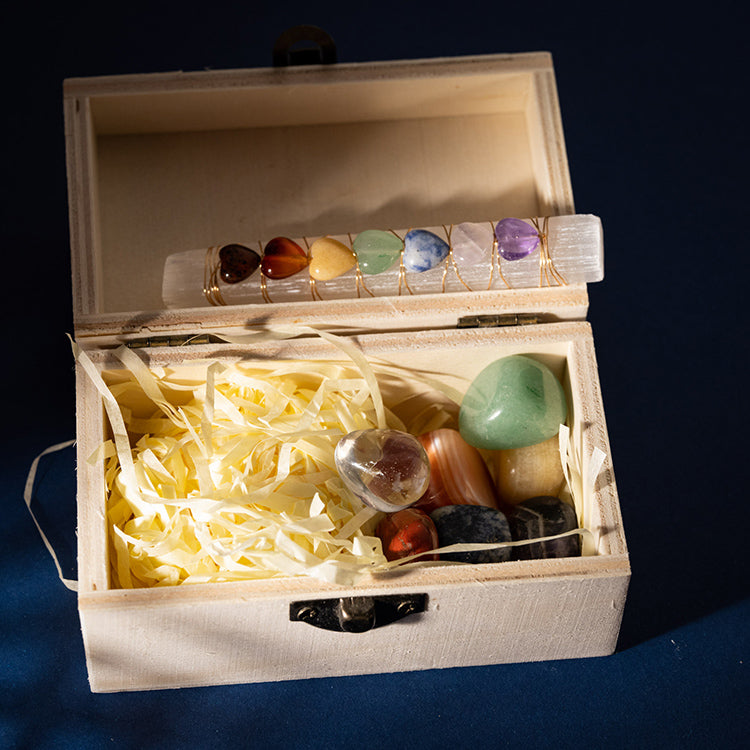 Love and Harmony - Seven Chakras Multi Gemstone Gift Box