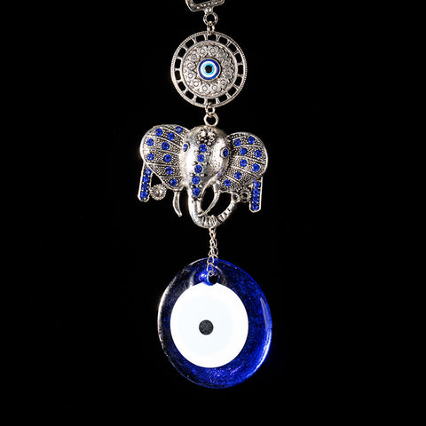 Protection and Luck Talisman - Evil Eye Lucky Elephant Home Blessings